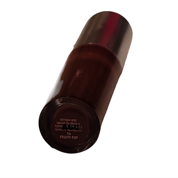 Sold $10 Add On! Clinique Pop Splash Lip Gloss + Hydration 14 Fruity Pop 4.3ml - Picture 5 of 6